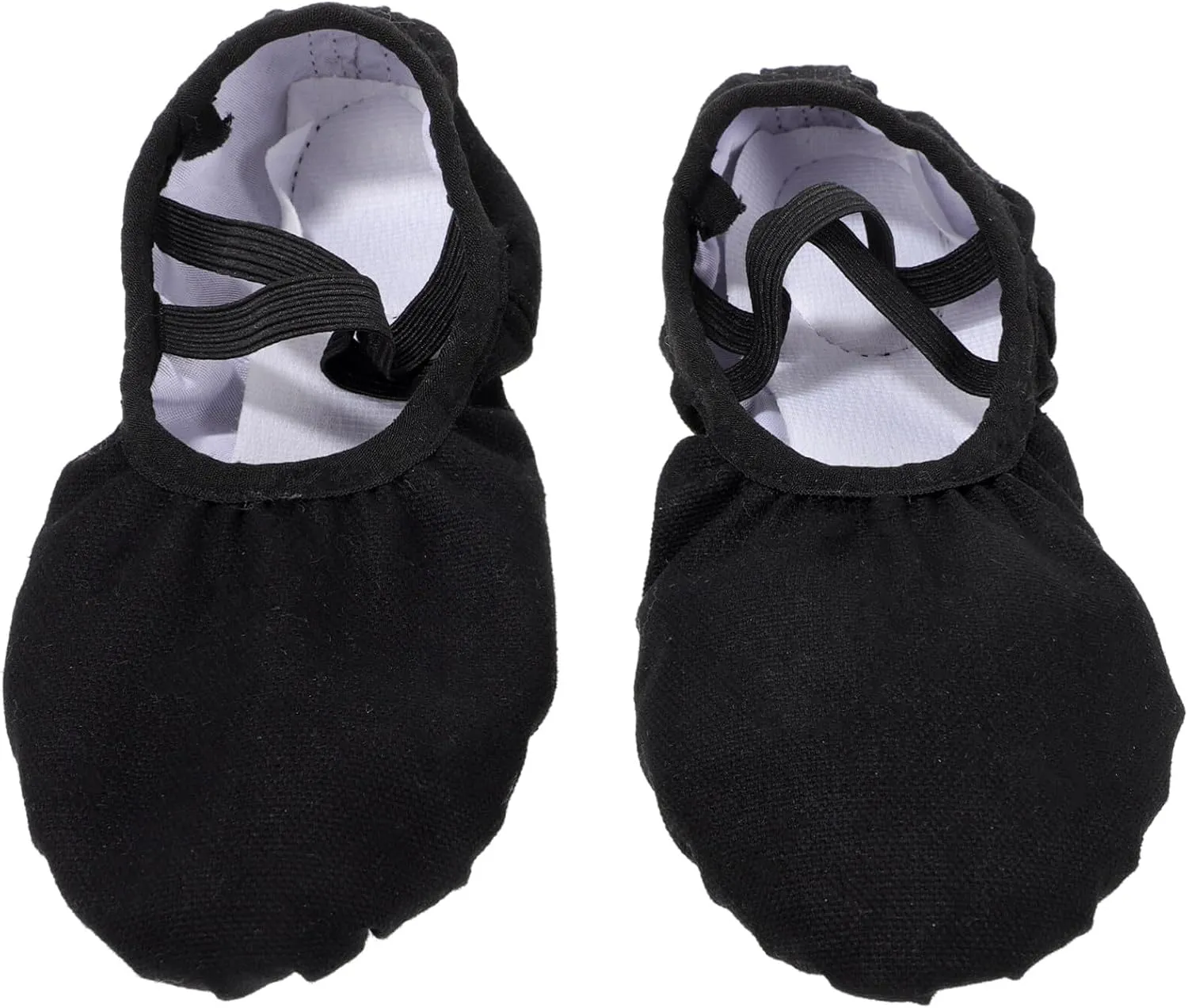1pair Ballet Shoes for Girls Breathable Non- Dancing Flats for Yoga Ballet and Barre Comfort Cushioning Design