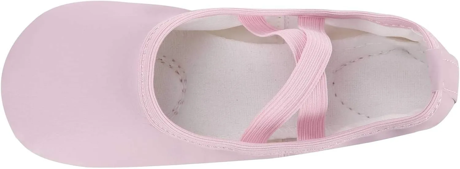 Dynadans Soft Leather Ballet Shoes/Ballet Slippers/Dance Shoes (Toddler/Little/Big Kid/Women) ??