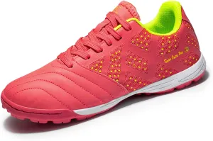 FLIOZY Football Shoes Men's Soccer Shoes Youth Professional Competition Breathable Low-Top Athletic Football Training Shoes for Outdoor Indoor Big Kids