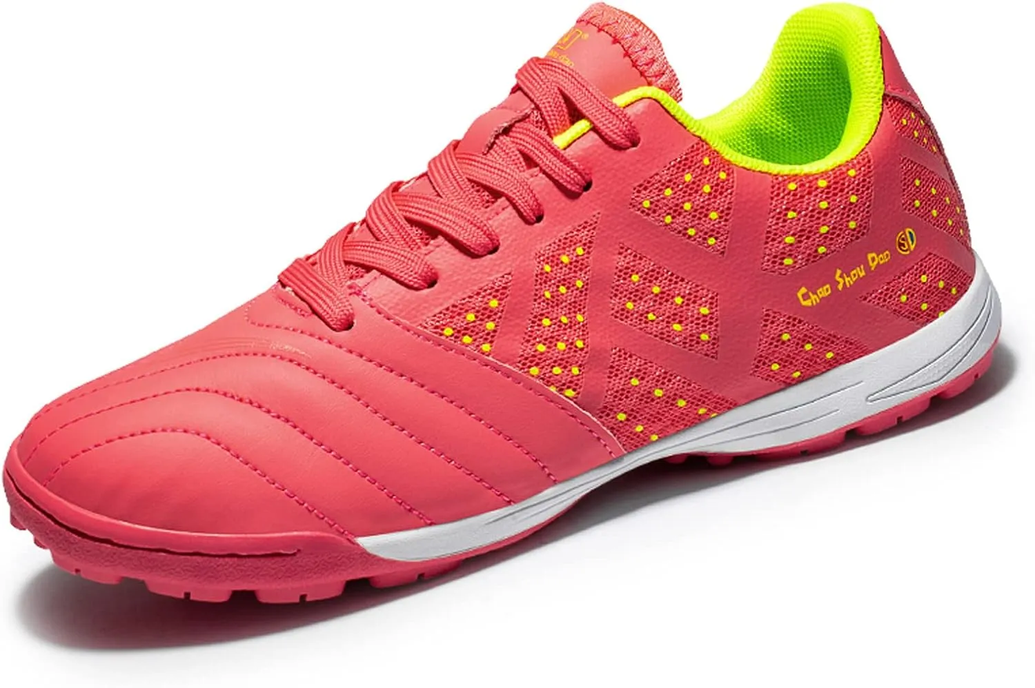 FLIOZY Football Shoes Men's Soccer Shoes Youth Professional Competition Breathable Low-Top Athletic Football Training Shoes for Outdoor Indoor Big Kids