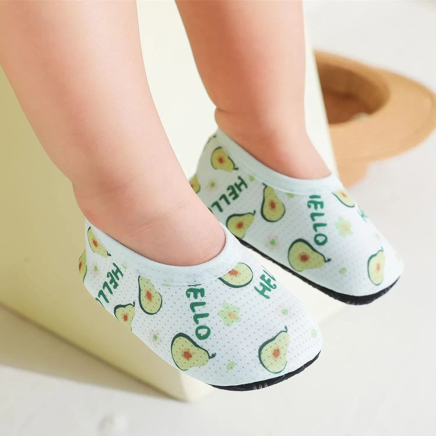 Girl Size 5 Tennis Shoes Slip Bottom Baby Toddler Socks Floor Shoes Mesh Soft and Fruit Shoes Shoes for Boys
