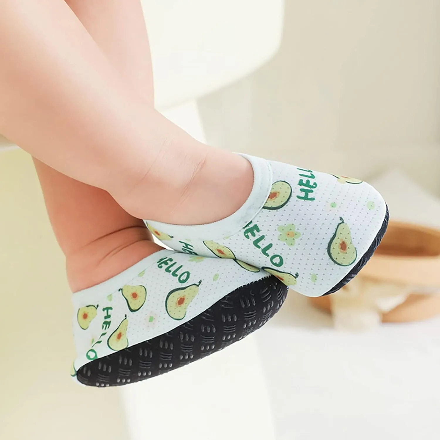 Girl Size 5 Tennis Shoes Slip Bottom Baby Toddler Socks Floor Shoes Mesh Soft and Fruit Shoes Shoes for Boys