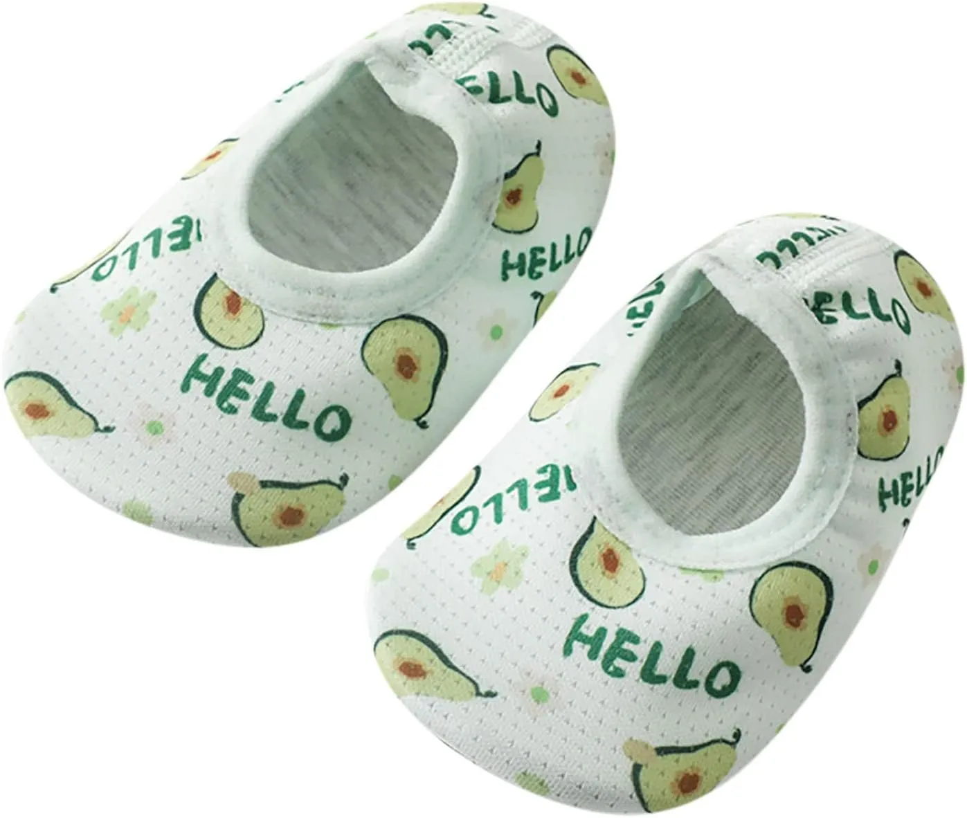 Girl Size 5 Tennis Shoes Slip Bottom Baby Toddler Socks Floor Shoes Mesh Soft and Fruit Shoes Shoes for Boys