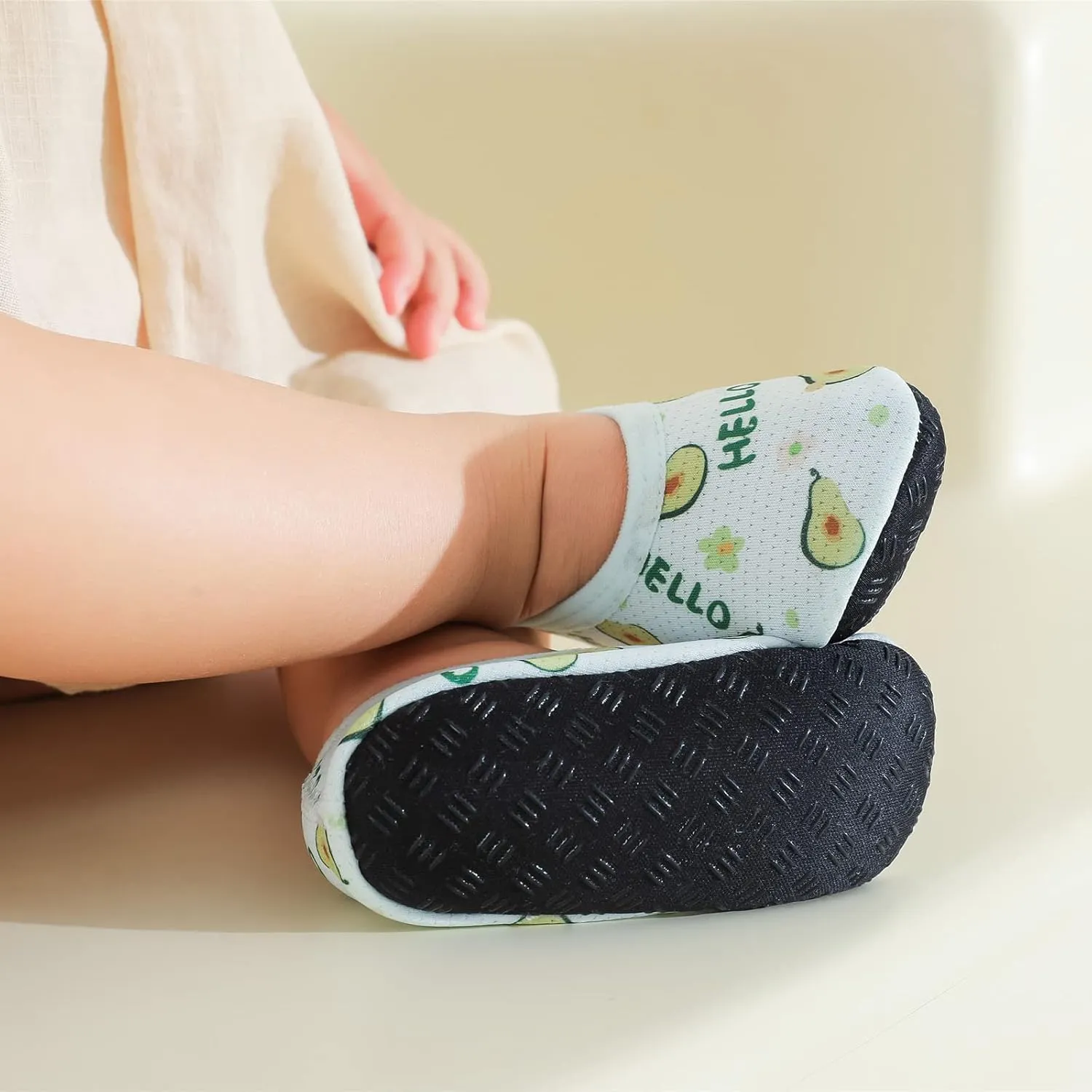 Girl Size 5 Tennis Shoes Slip Bottom Baby Toddler Socks Floor Shoes Mesh Soft and Fruit Shoes Shoes for Boys