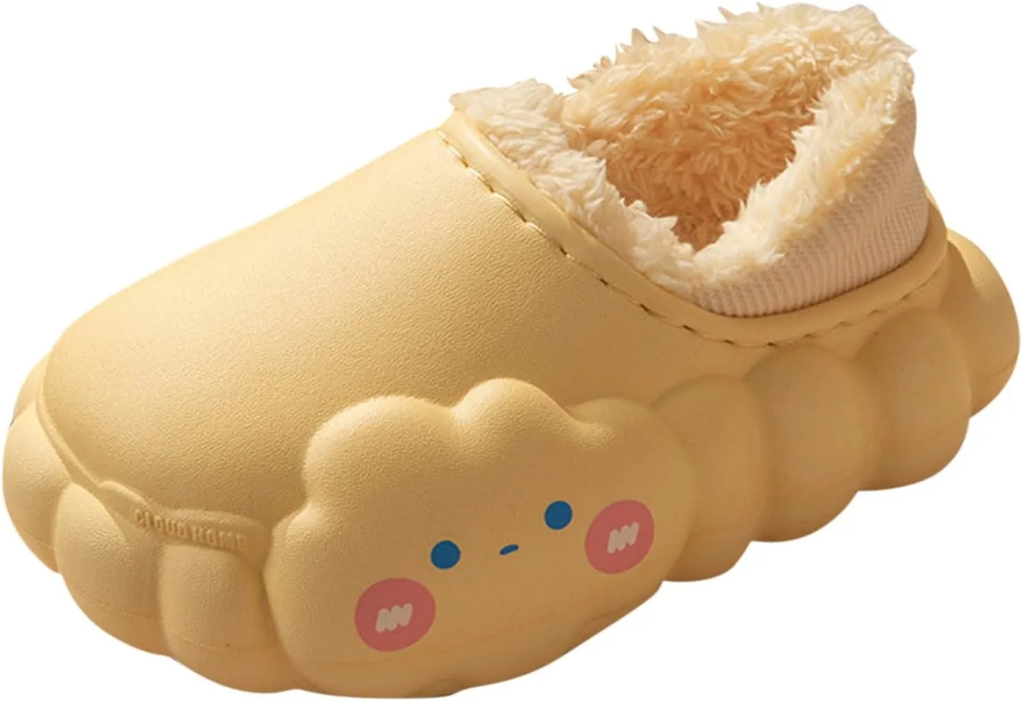 Kids Moccasins Slippers Autumn And Winter Girls And Boys Slippers Flat Bottom Non Slip Girls Furry Slippers