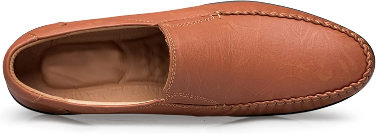 Minishion Boys Mens Casual Shoes Slip on Office Walking Loafers