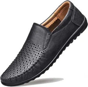 Minishion Boys Mens Casual Shoes Slip on Office Walking Loafers