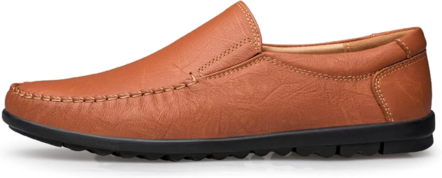 Minishion Boys Mens Casual Shoes Slip on Office Walking Loafers