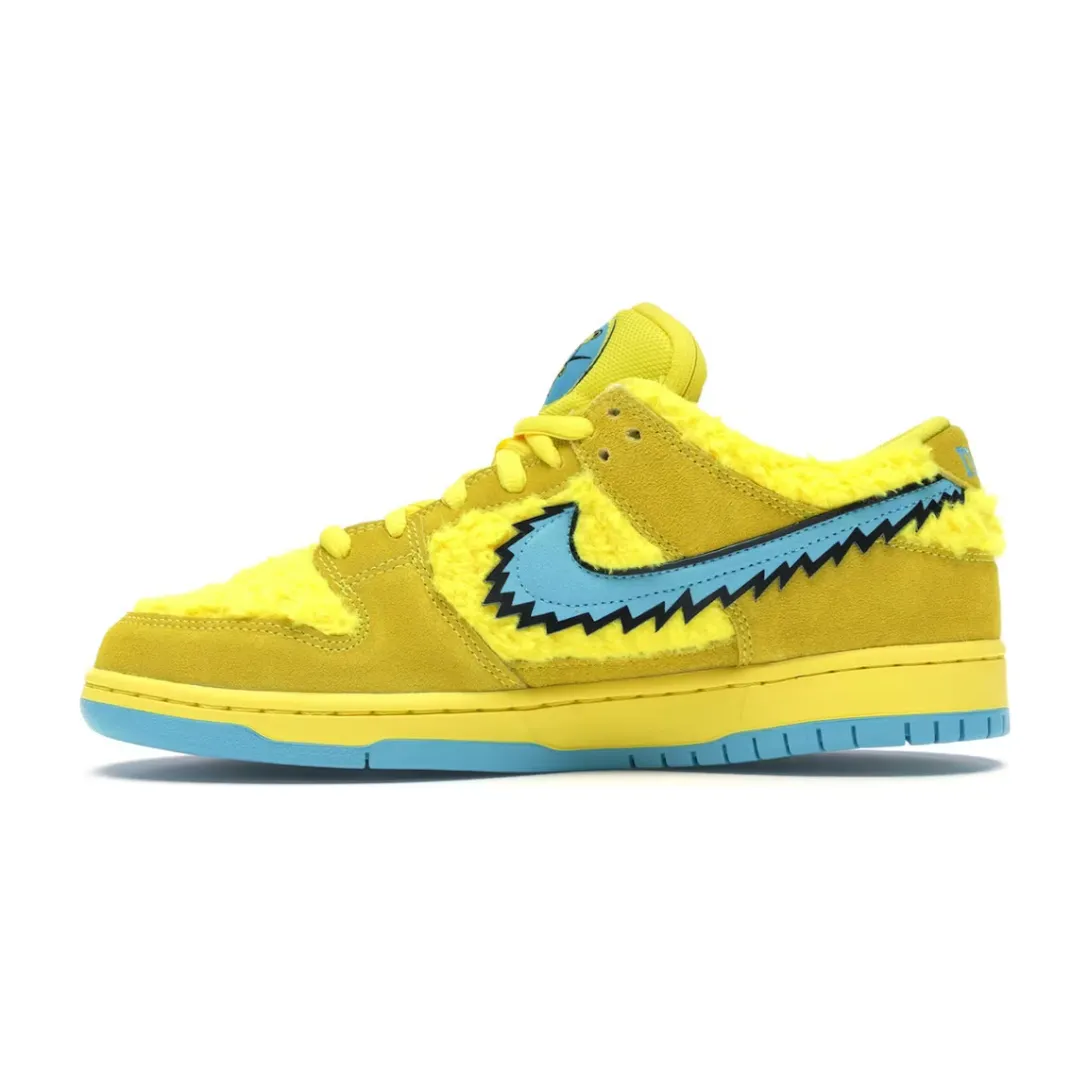 Nike SB Dunk Low Grateful Dead Bears Opti Yellow