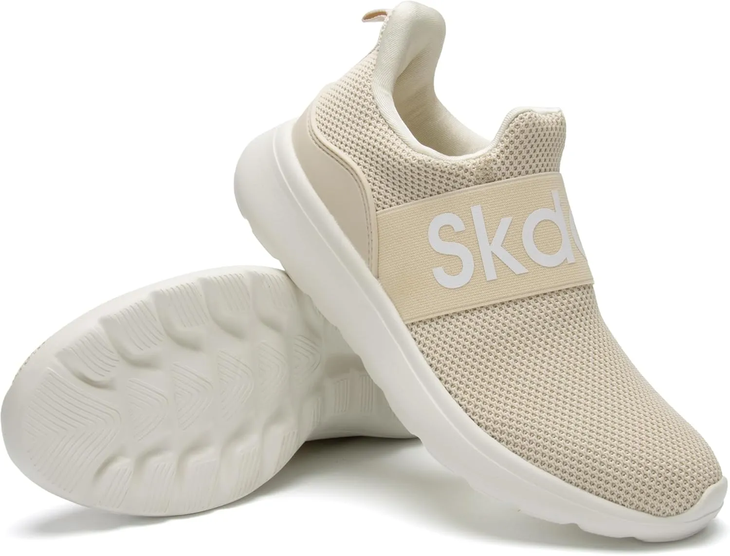 SKDOIUL Women's Slip On Walking Shoes Walker Sneakers