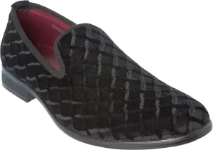 sparko07 Mens Slip-On Fashion-Loafer Sparkling-Glitter Dress-Shoes