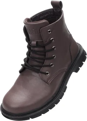 Steel Toe Boots for Women Men, Waterproof Lightweight Safety Work Boots Durability Composite toe Construction Shoes with 6"