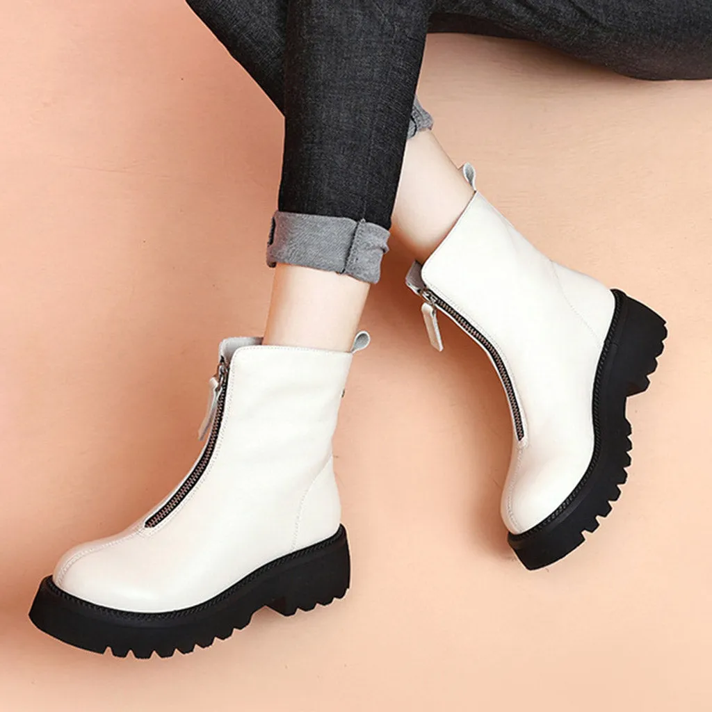 Thick Bottom Fashion Martin Boots
