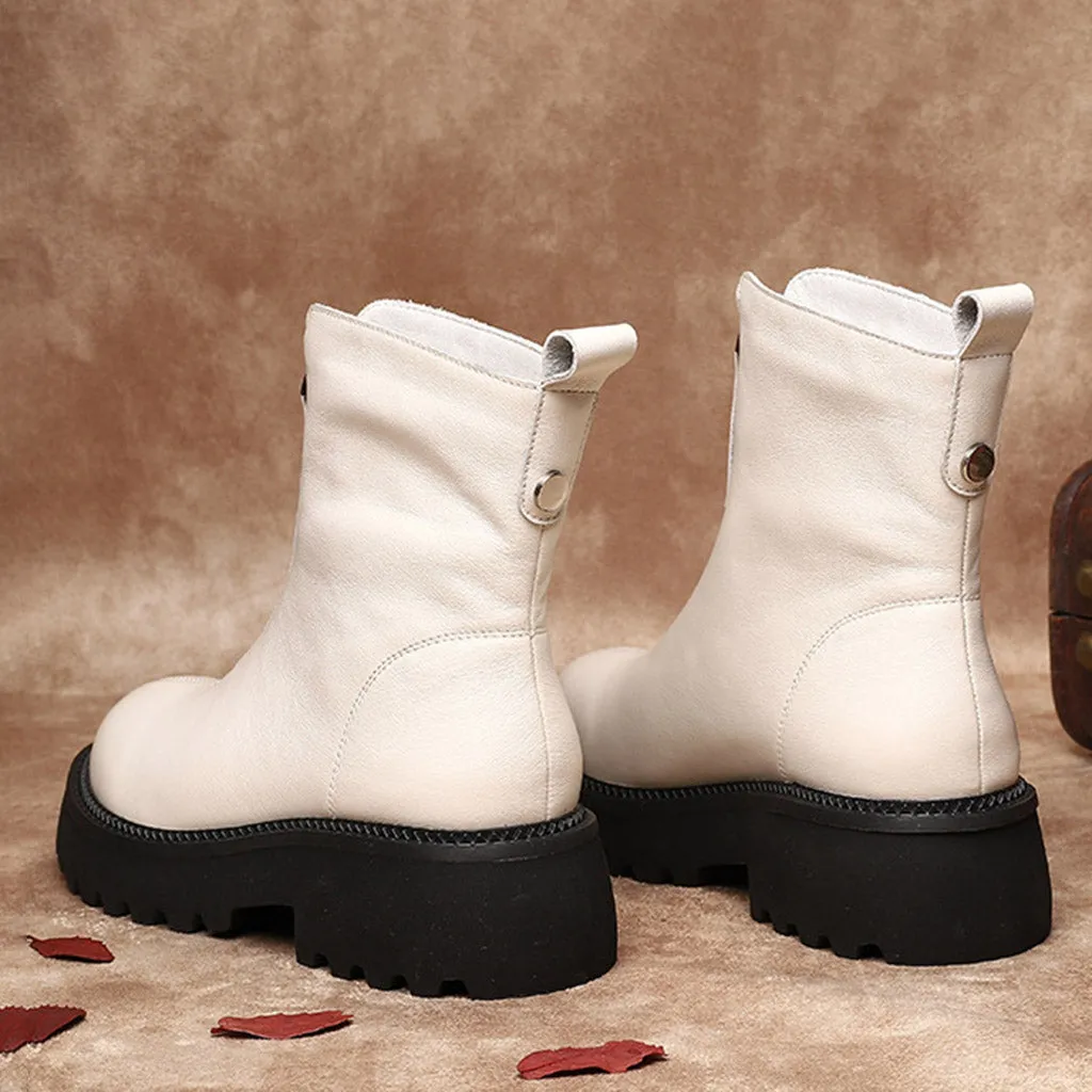 Thick Bottom Fashion Martin Boots