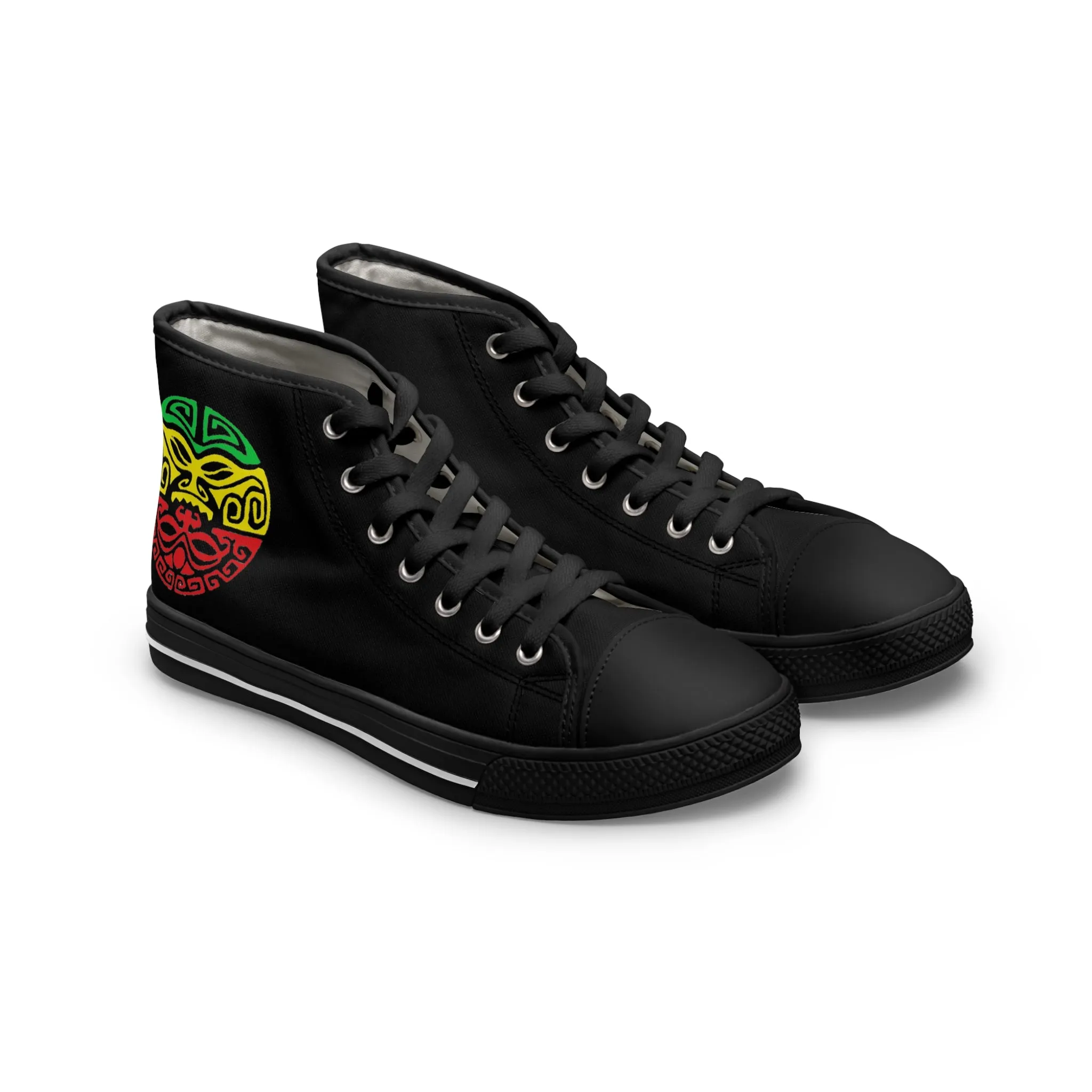 Tribal Reggae Women's High Top Sneakers