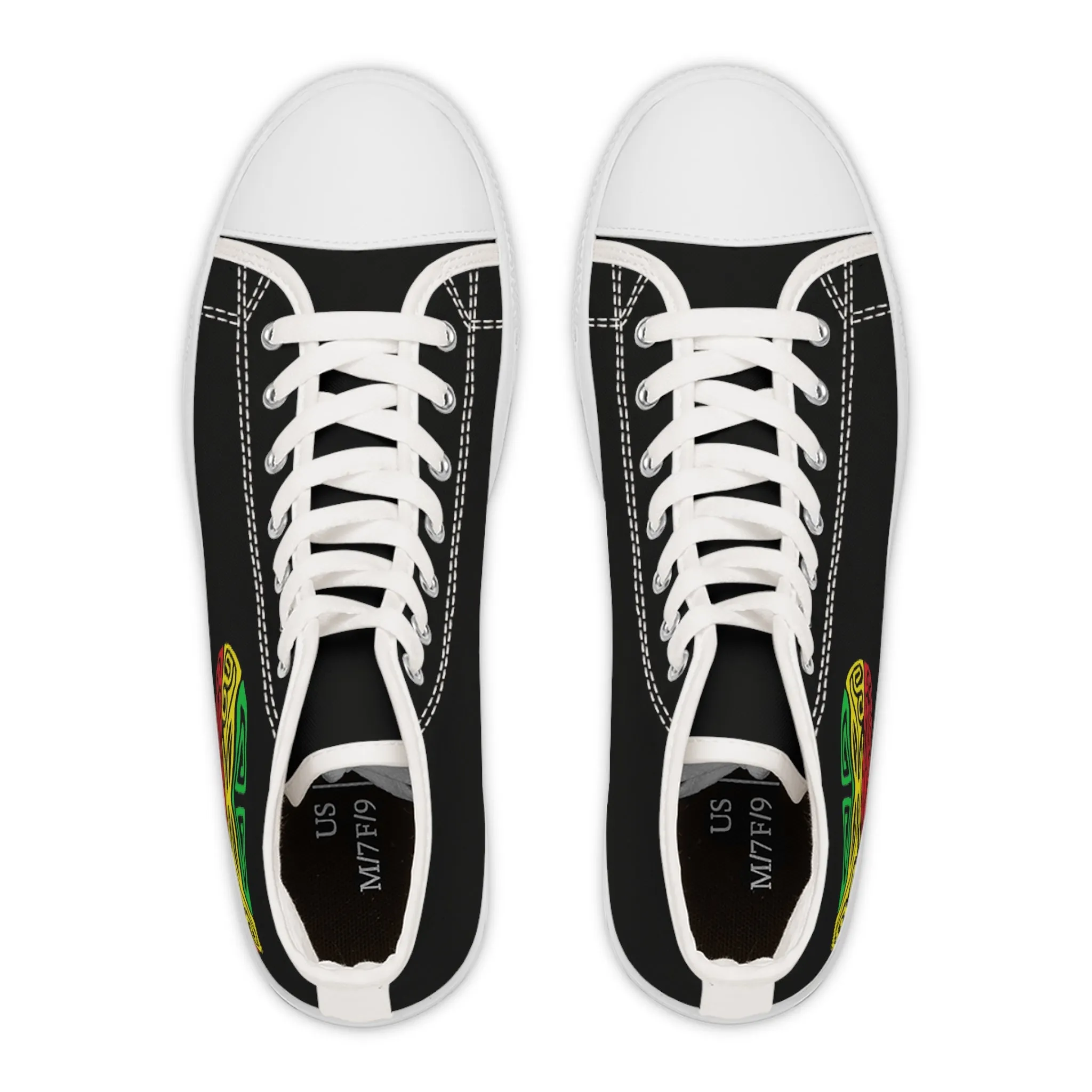 Tribal Reggae Women's High Top Sneakers