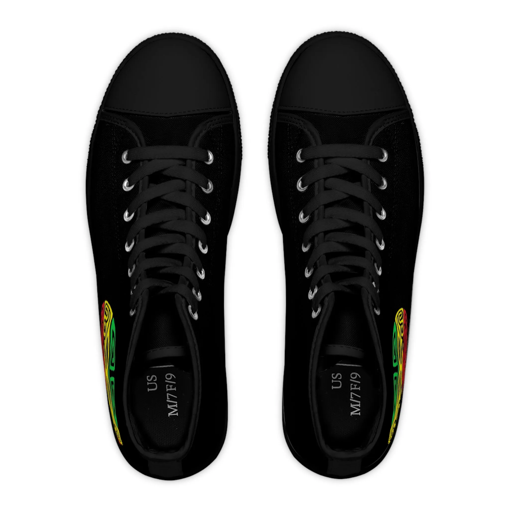 Tribal Reggae Women's High Top Sneakers