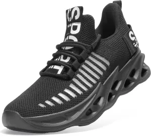 TSIODFO Men's Slip On Sneakers Tennis Walking Shoes