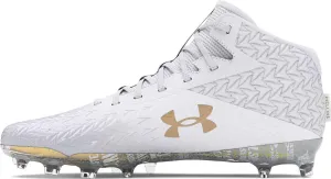 Under Armour - Womens Spotlight 4 Mc Football Cleats Shoes, Color White (100), Size: 7 B(M) US