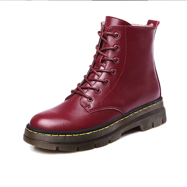 Winter Velvet Martin Boots Women| Gift Shoes