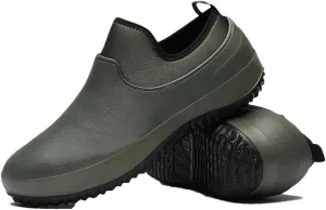 Wjnvfioo Mens Working Shoes Non-Slip Waterproof Chef Shoes Casual Unisex Work Shoes Water Shoes