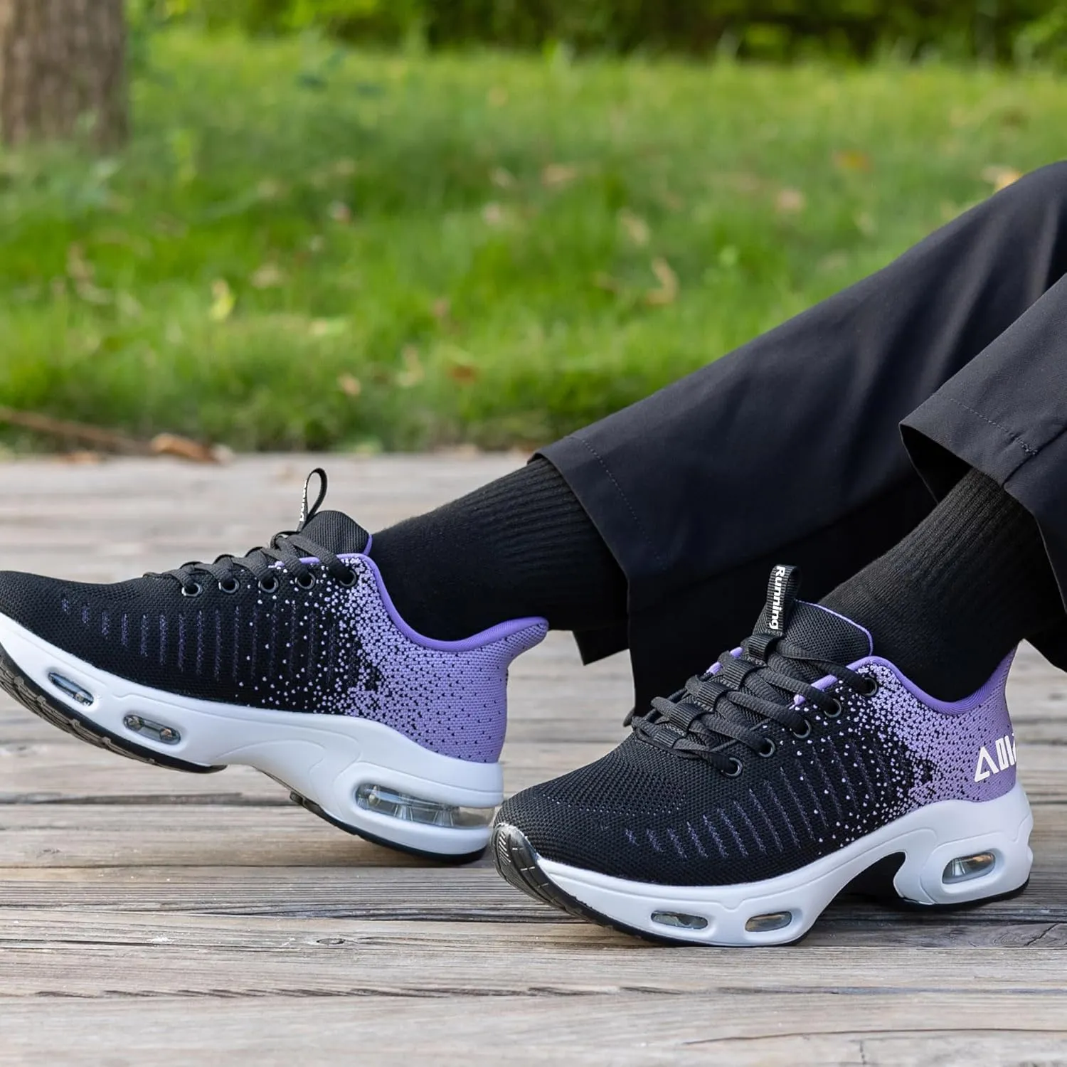 Women's Walking Shoes Slip On Tennis Athletic Gym Running Sneakers