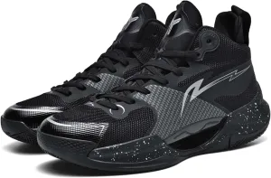 Young and Middle-Aged high-top Basketball Shoes, Fashionable Sports Basketball Shoes, Breathable Outdoor Cushioning Sports Shoes